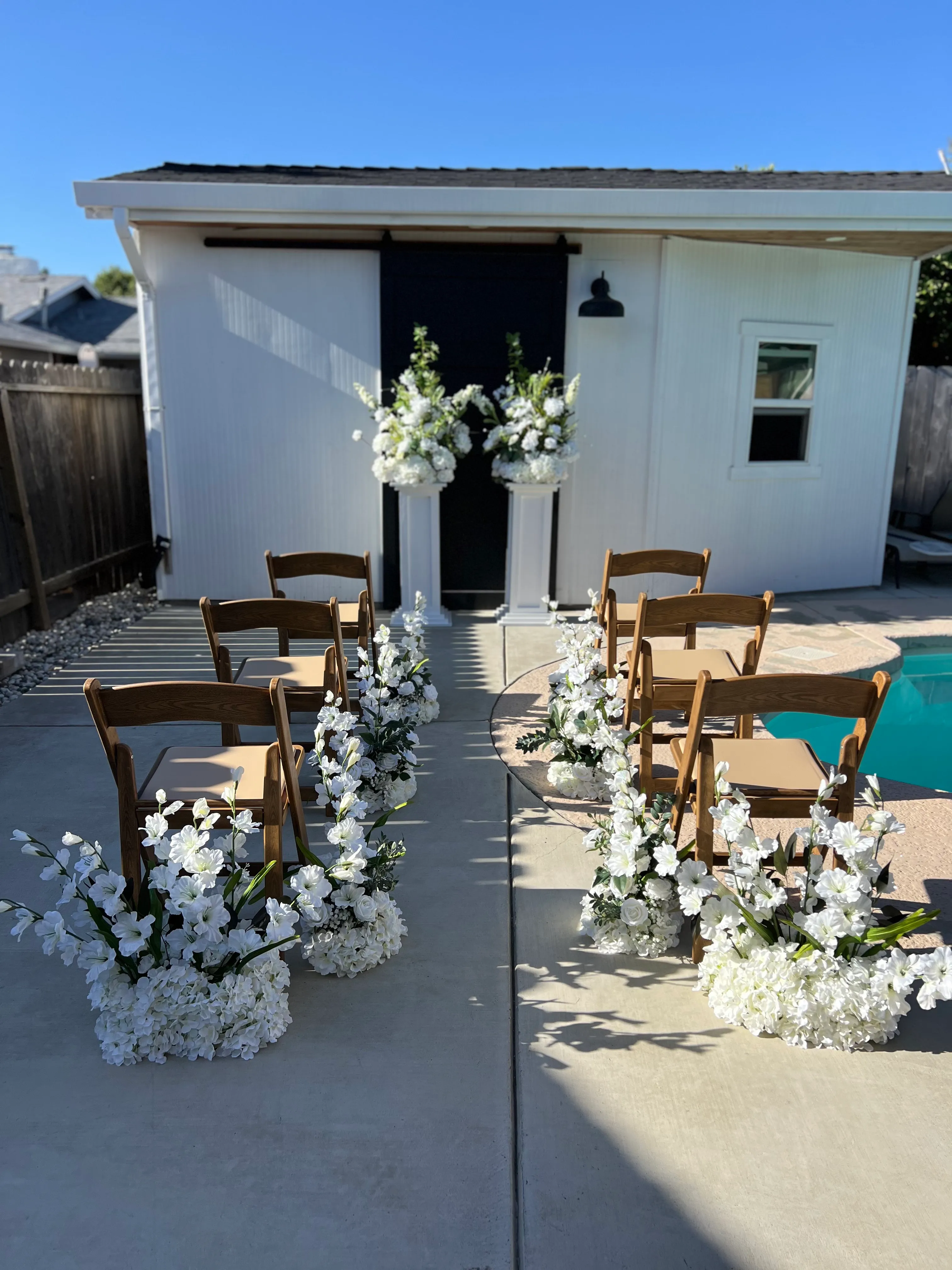 Wedding Isle Markers/Centerpieces