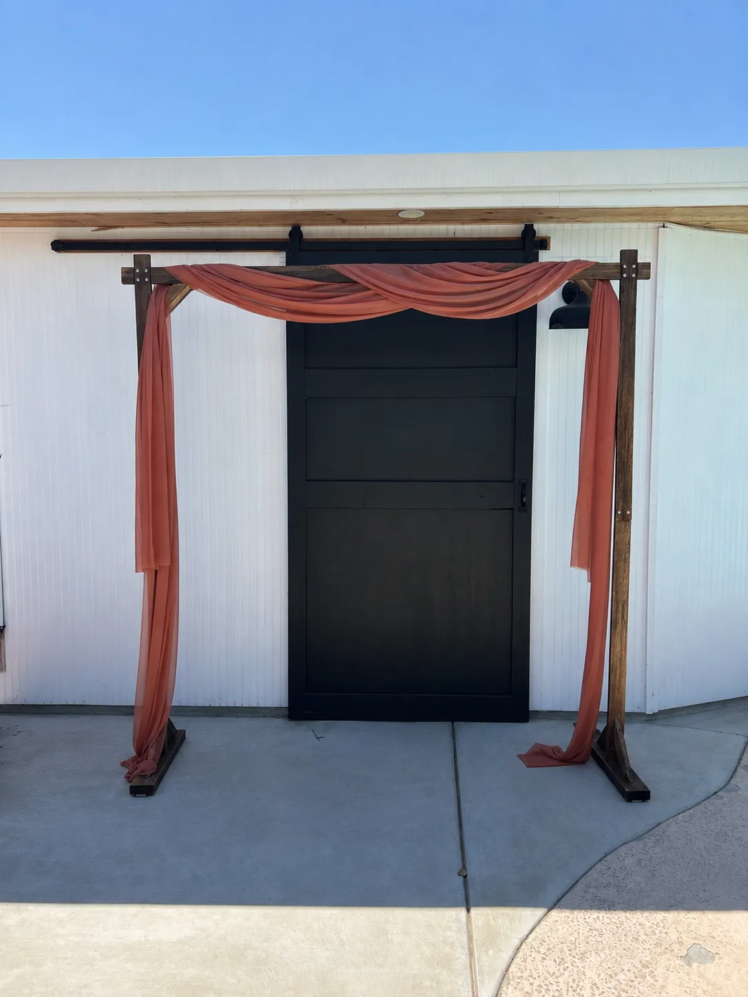 Terracotta Arch Draping 28" x 19 FT