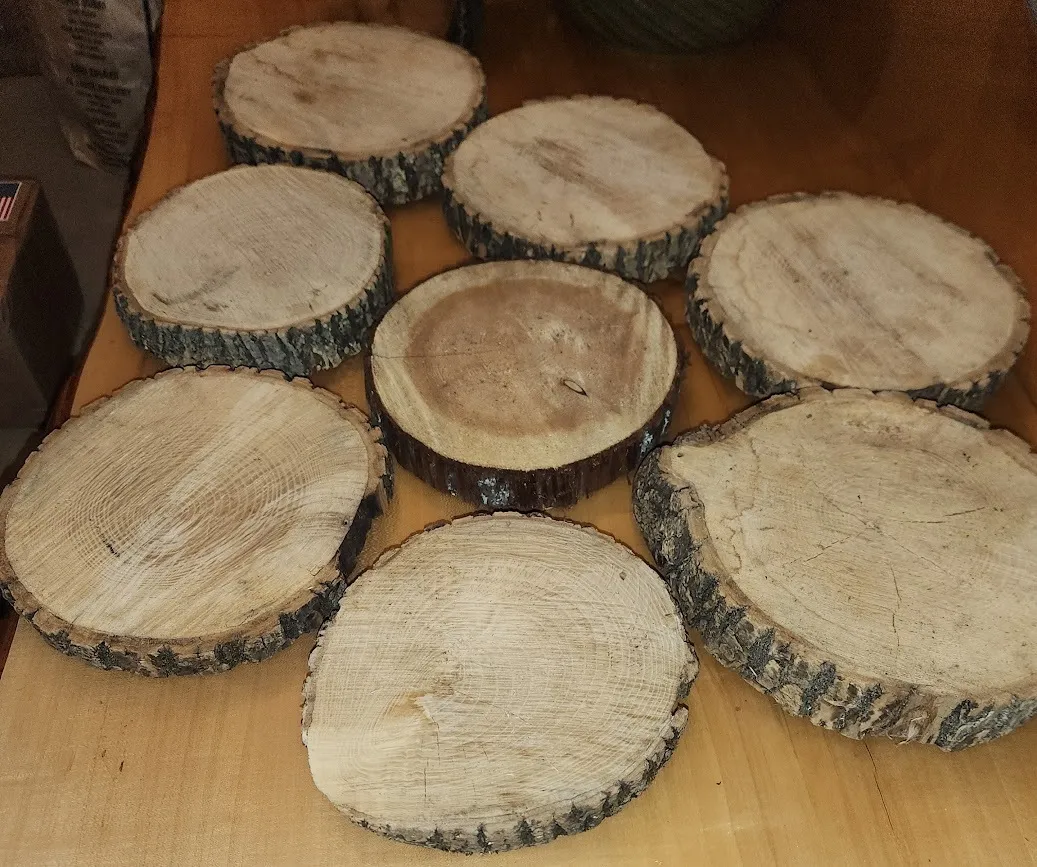 thick wood rounds