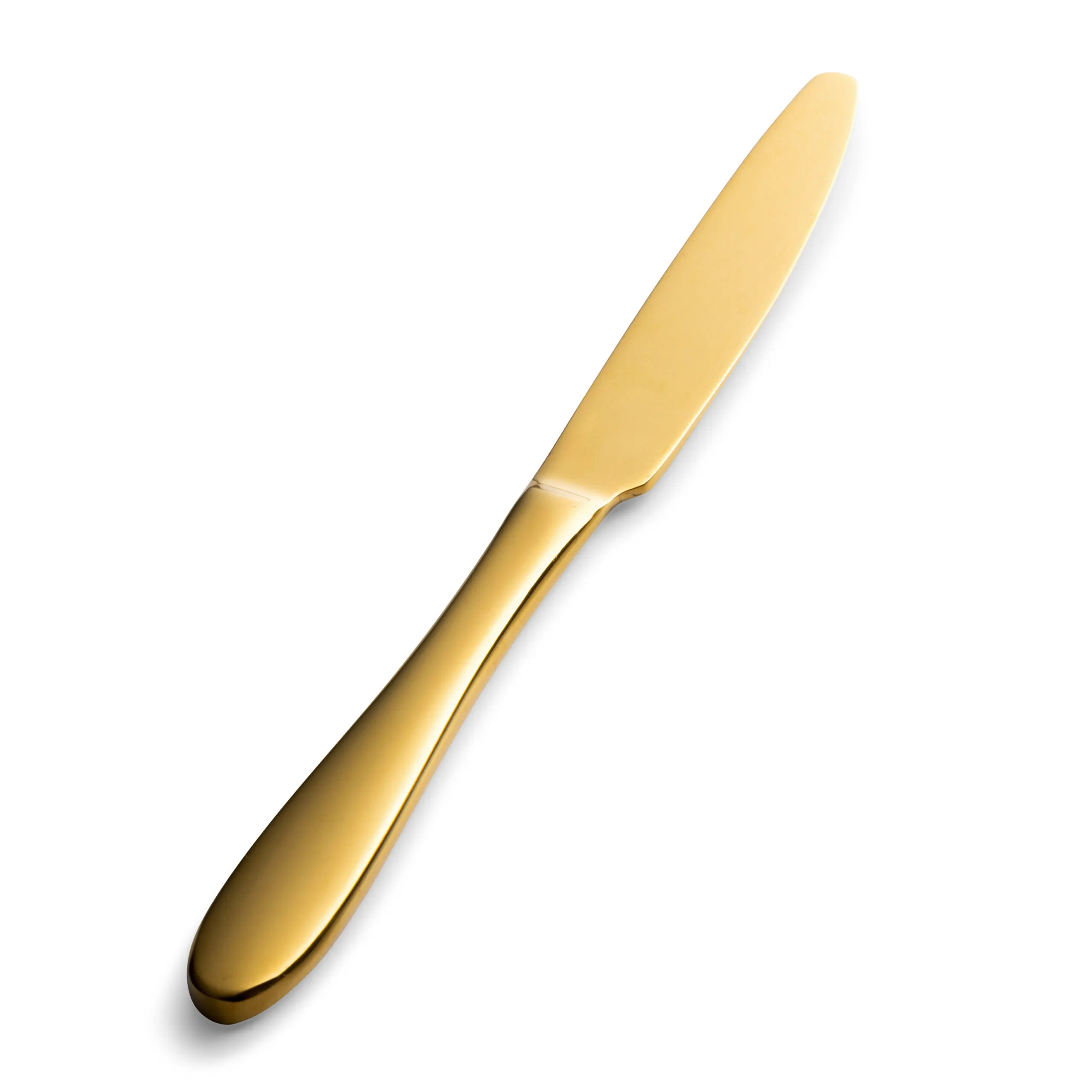 gold dinner knife