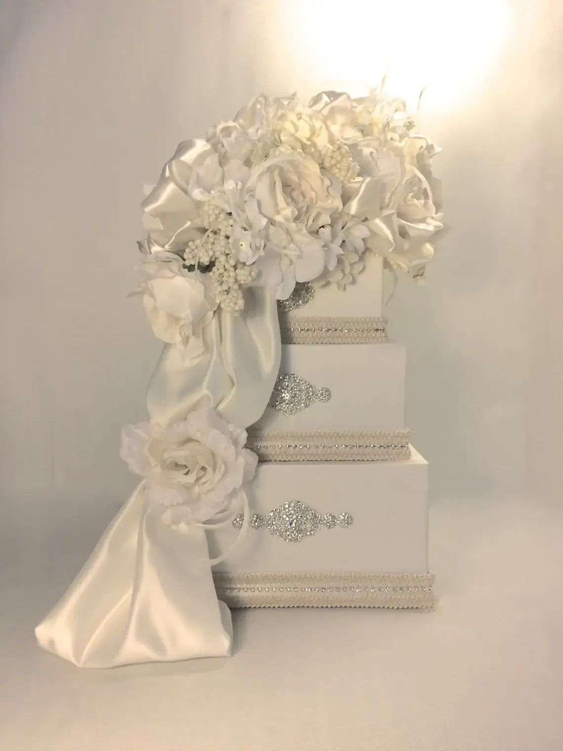 cake box gift card holder