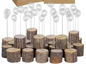 short table number card holders