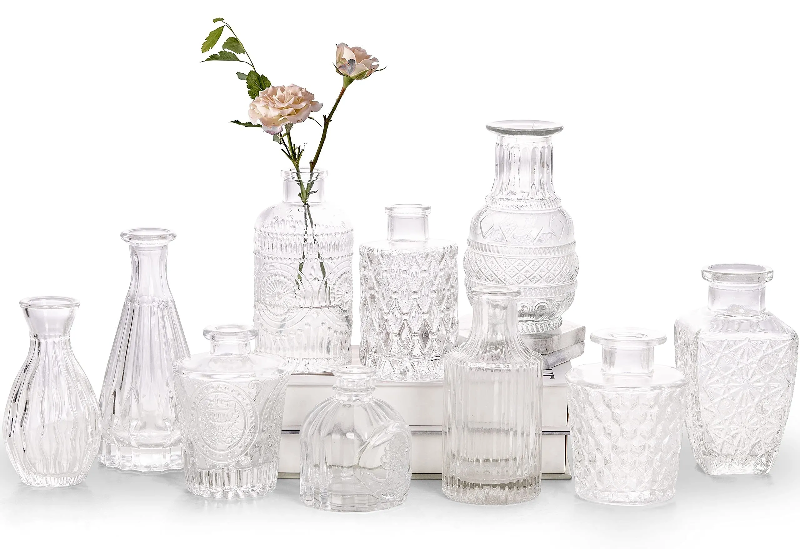 Clear Bud Vases