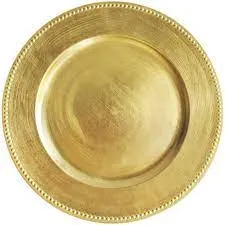 Gold Charger Plates