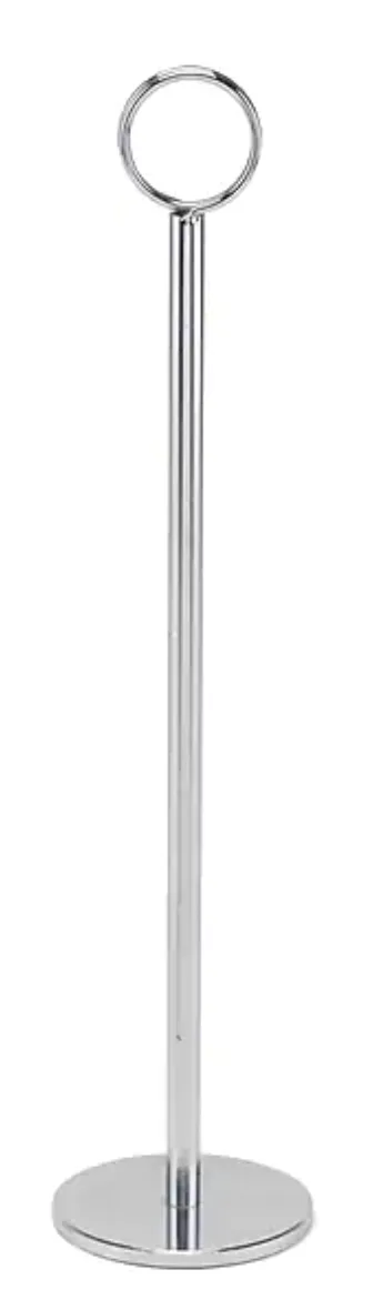 Silver Sign Holder