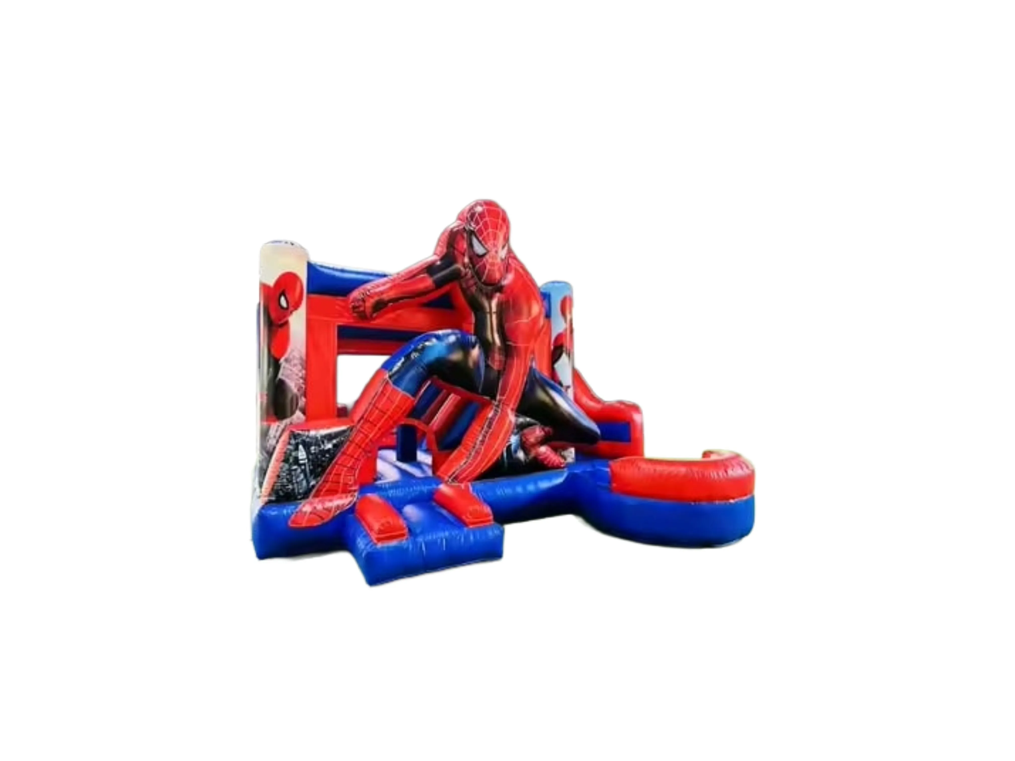 Spiderman wet/dry combo bounce house