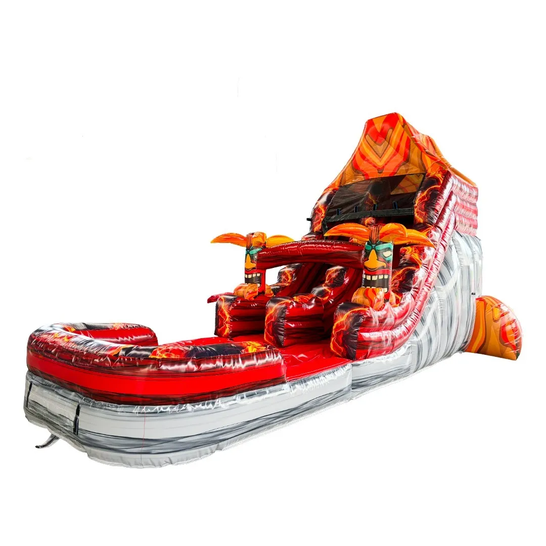 Lava Splash 16 foot single lane water slide