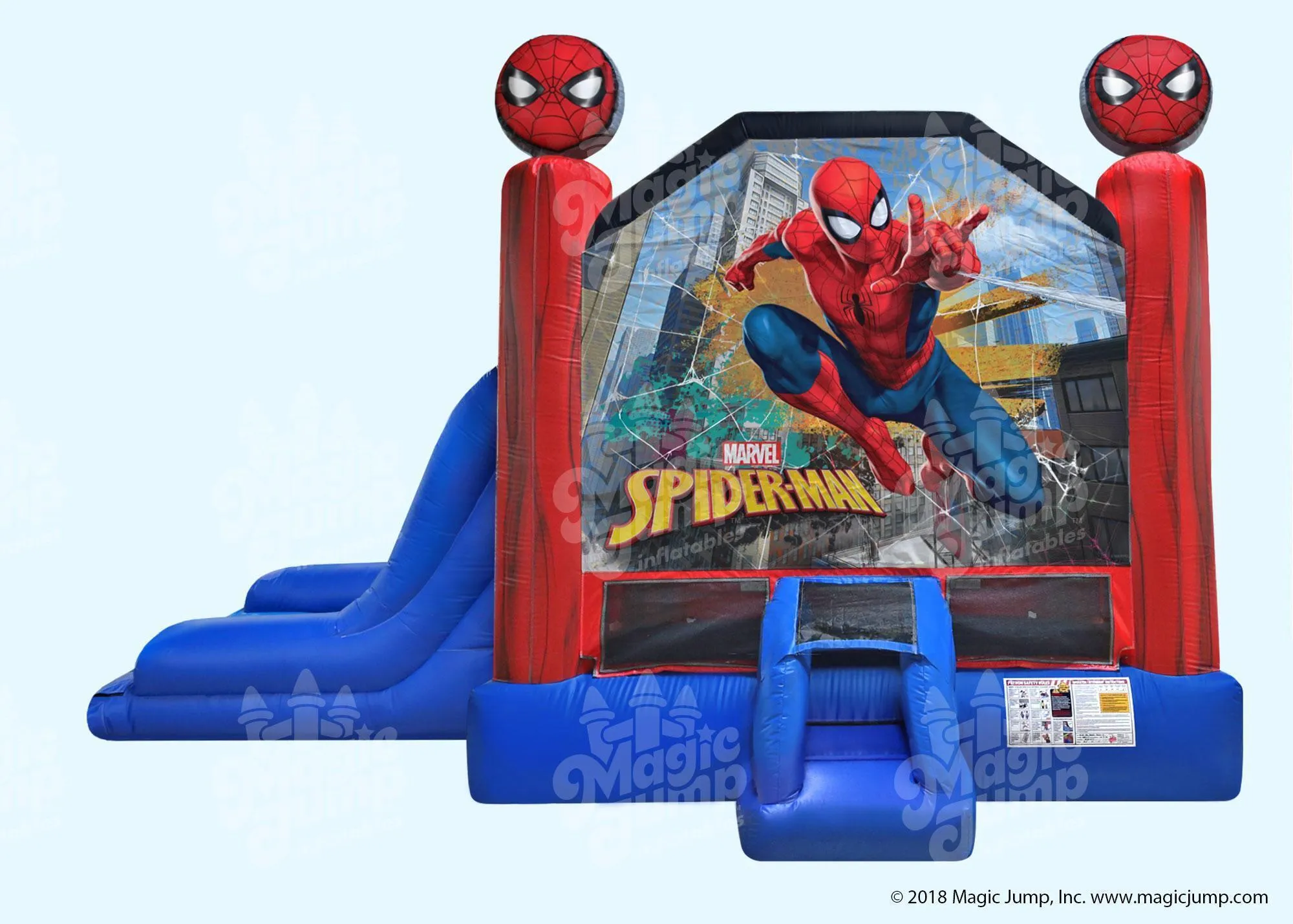 Spiderman Bounce House Combo Wet or Dry