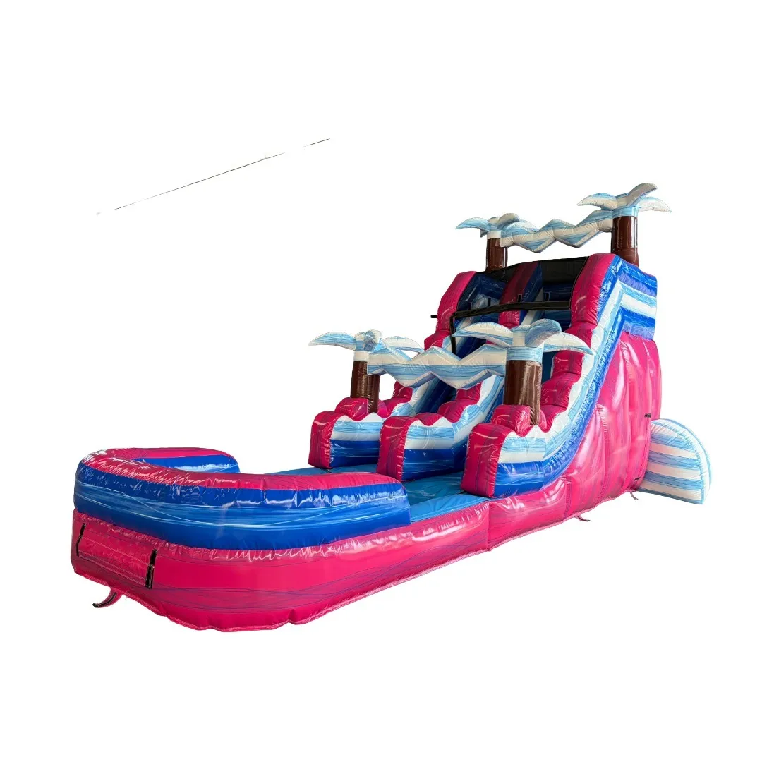 Purple Plunge 16FT Single lane water slide