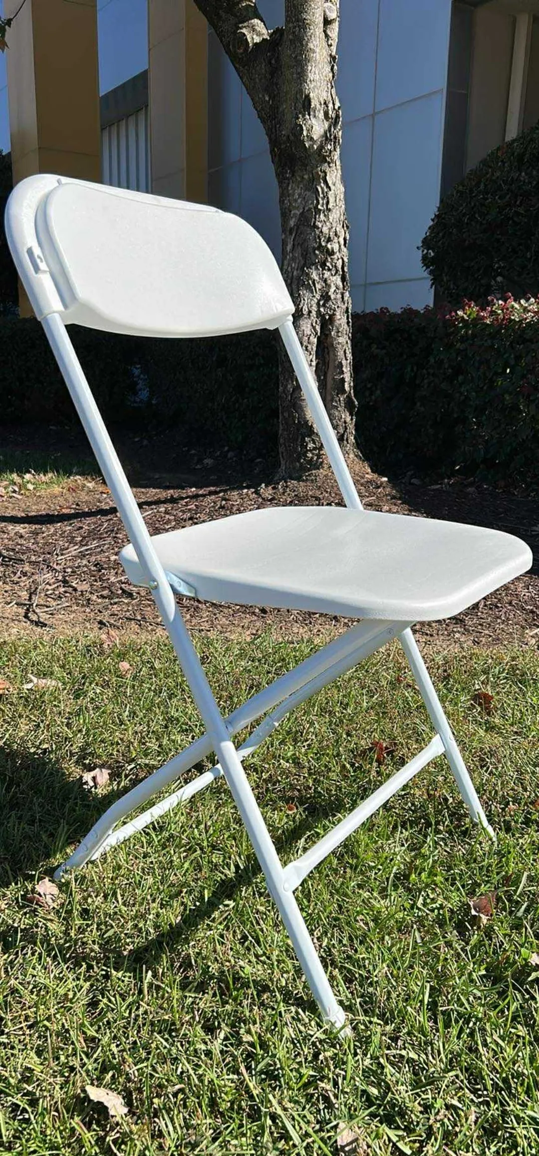 White Folding Chair