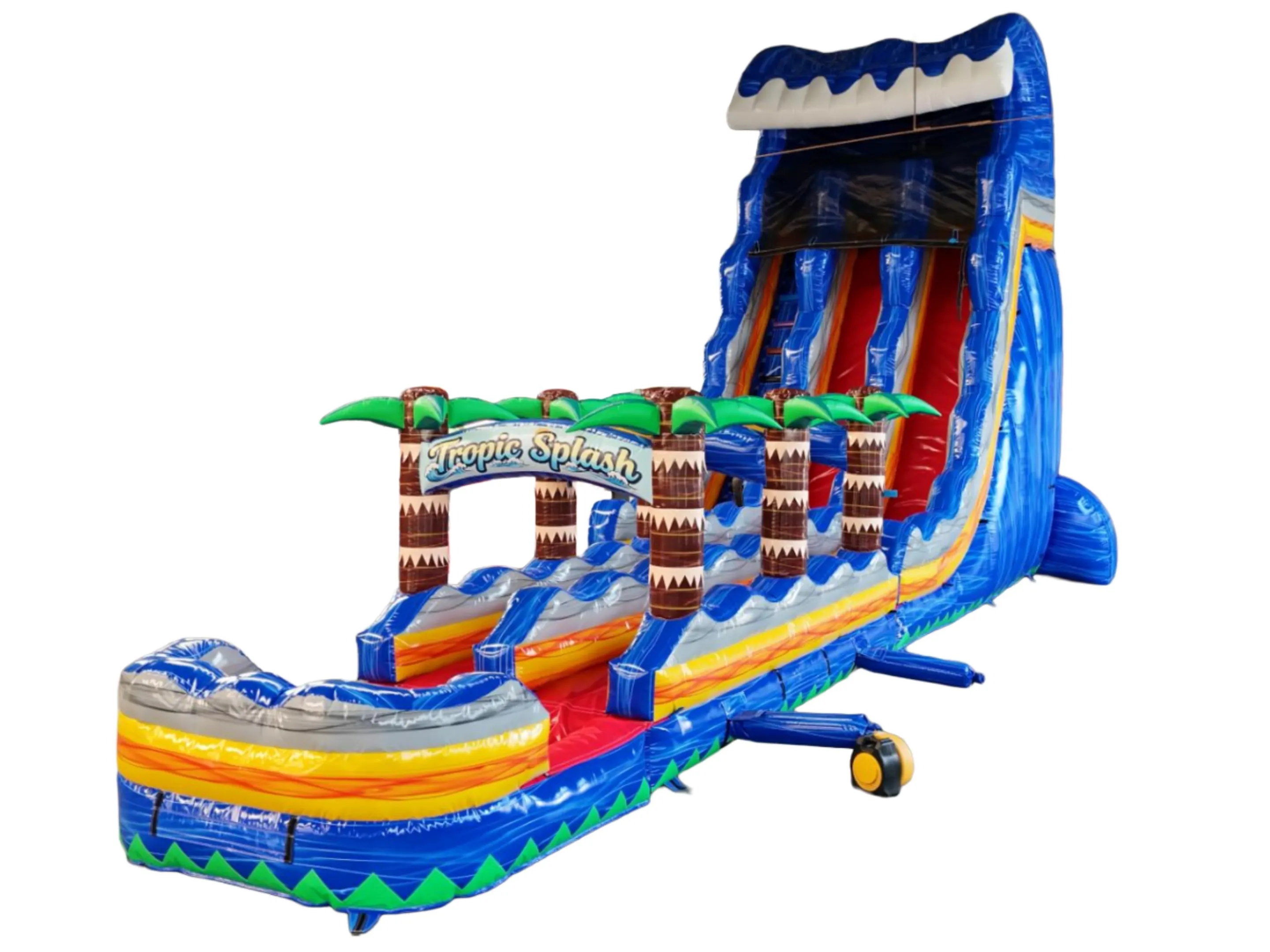 Tropic Splash dual lane water slide