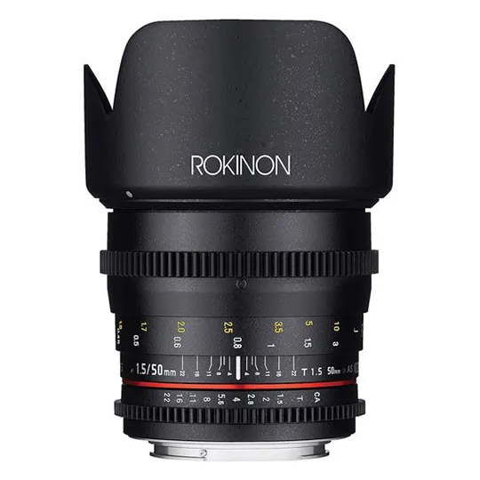 Samyang | Rokinon 50mm T1.5 Cine DS (Canon EF) (⌀77mm filter)