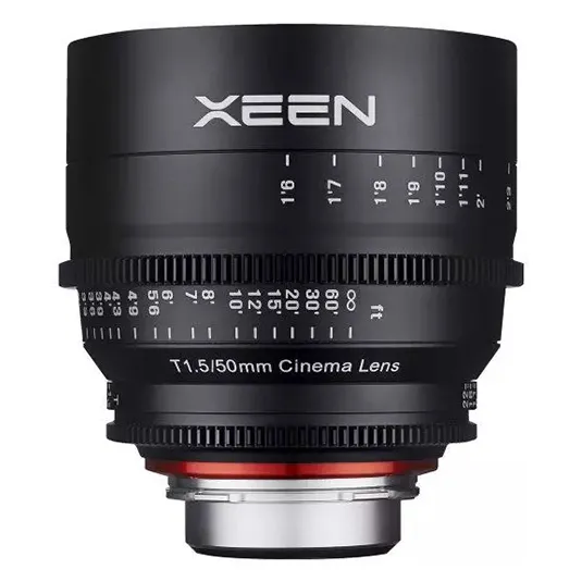 Rokinon Xeen 50mm T1.5 Lens (Canon EF) (⌀114mm filter)