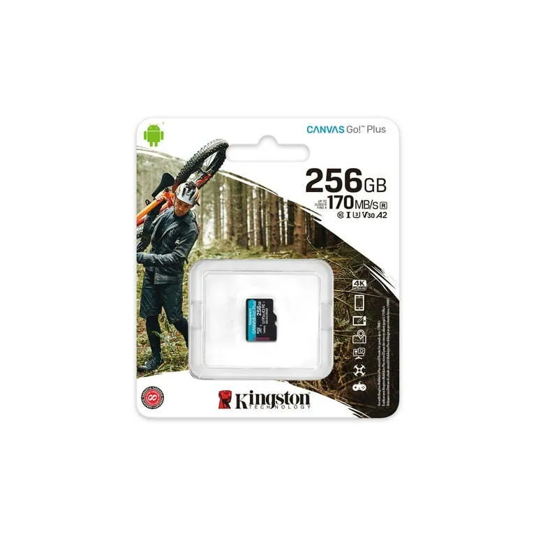 Kingstone microSDXC 256gb 170 MB/s