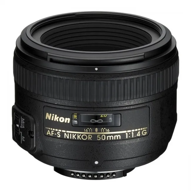 Nikon AF-S 50mm f/1.4G Nikkor (⌀58mm filter)