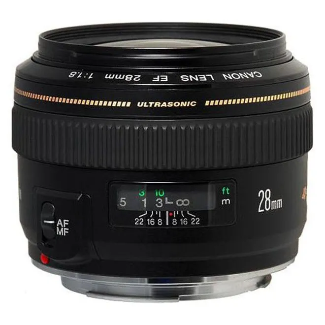 Canon EF 28mm f/1.8 USM (⌀58mm filter)