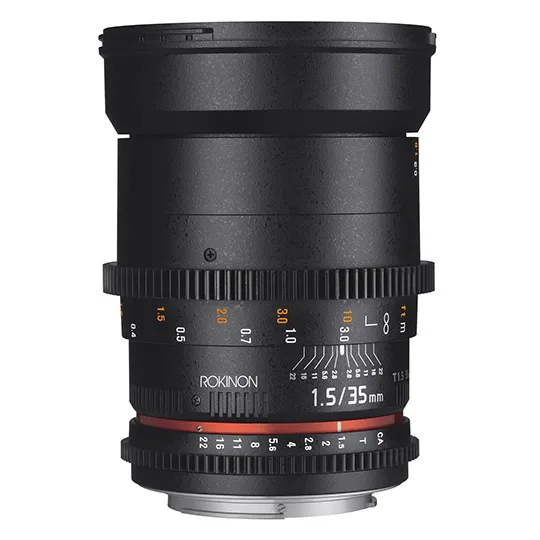 Samyang | Rokinon 35mm T1.5 Cine DS (Canon EF) (⌀77mm filter)