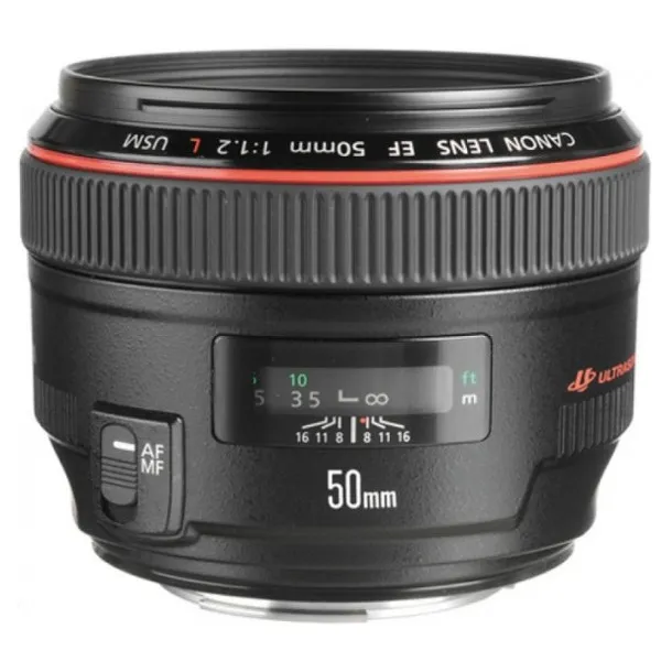 Canon EF 50mm f/1.2L USM (⌀72mm filter)