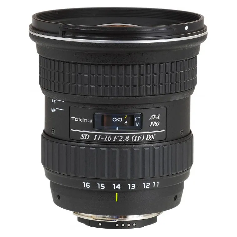 Tokina AT-X 11-16mm f/2.8 PRO (Canon EF) (⌀77mm filter)