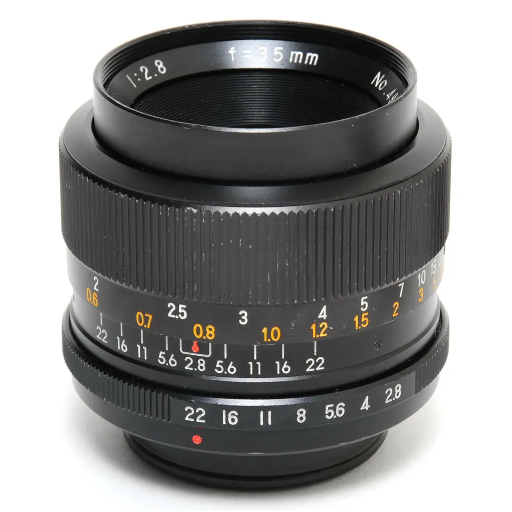 Revuenon-Special 35mm f/2.8 M42 (Canon EF) (⌀52mm filter)