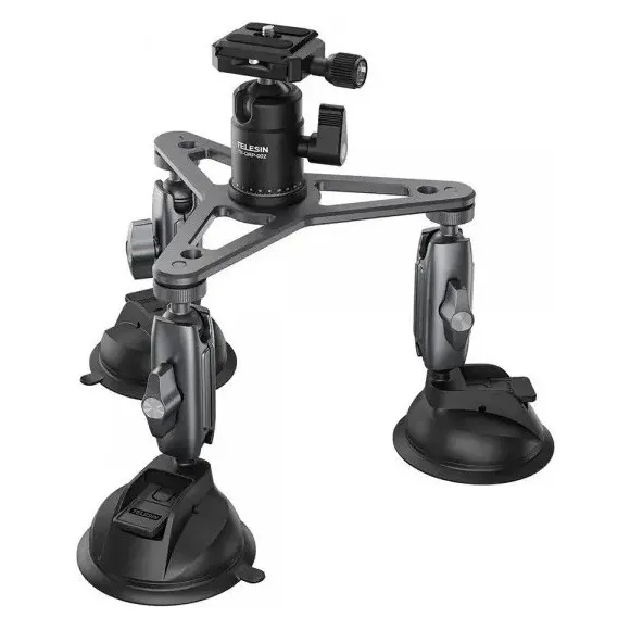 Telesin Three Arm Car Mount