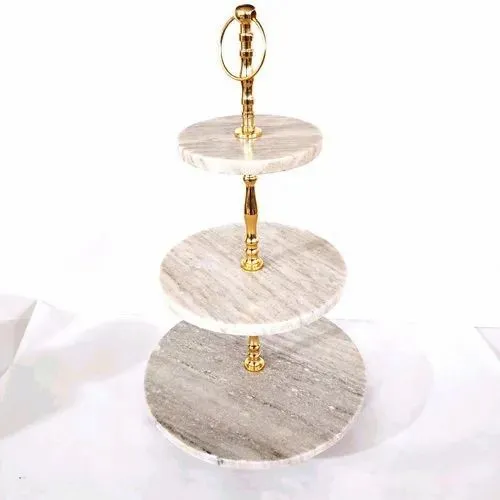 Marble Cupcake Tower