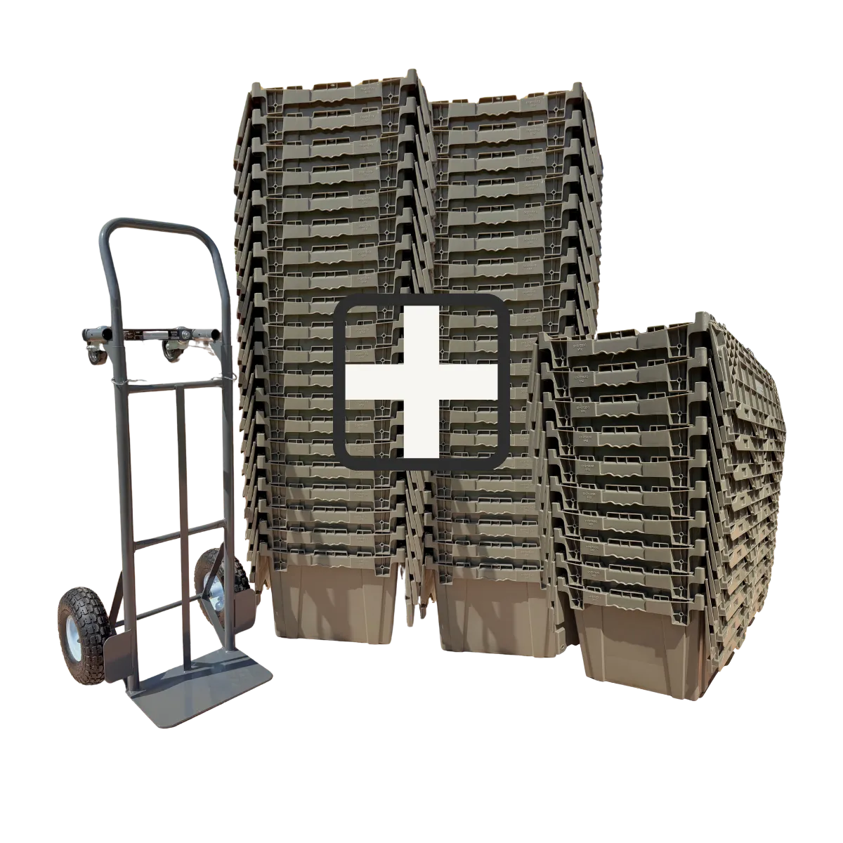 Large Move Package (60 Totes + 1 Dolly)