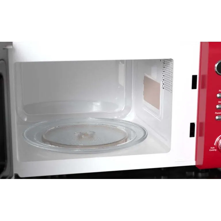 Emerson: 0.9 Cu. Ft. Microwave - Red
