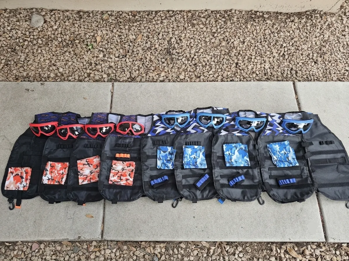 Add-on - Nerf Kids Tactical Safety Gear Sets