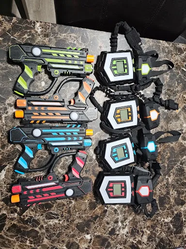 Add-on: 4-Player Laser Tag Set
