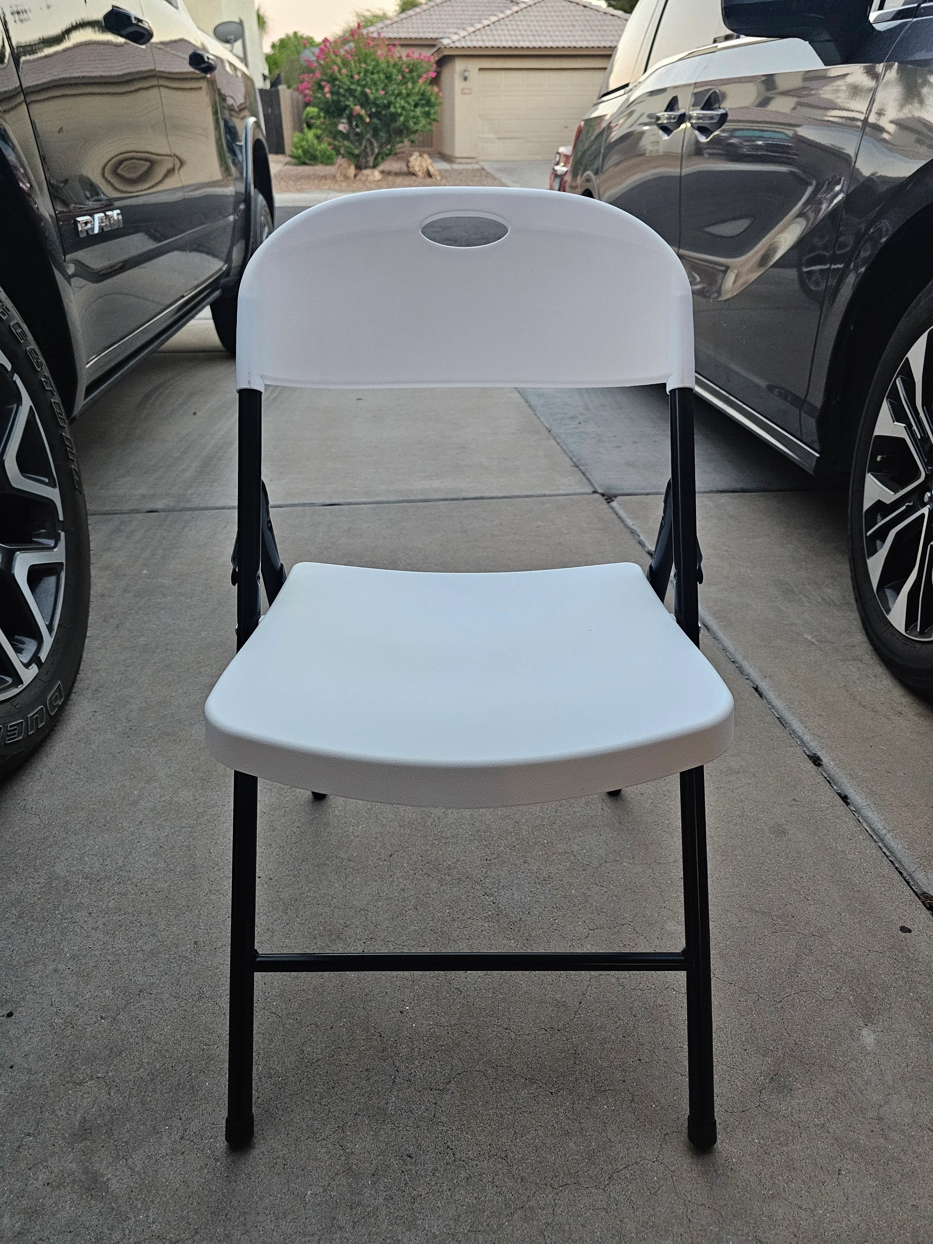 Standard White Folding Chair