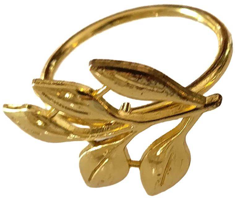 Gold Leaf Ring