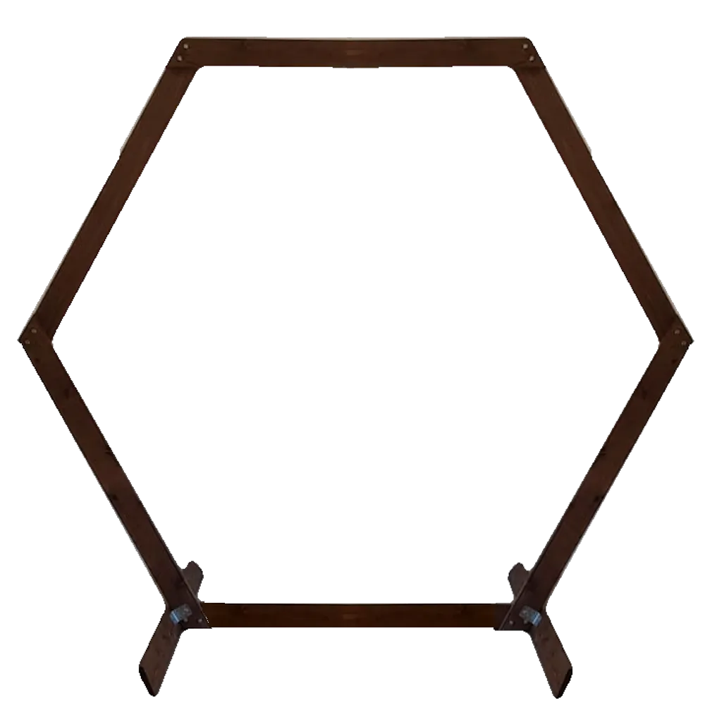 Hexagon Wooden Arch