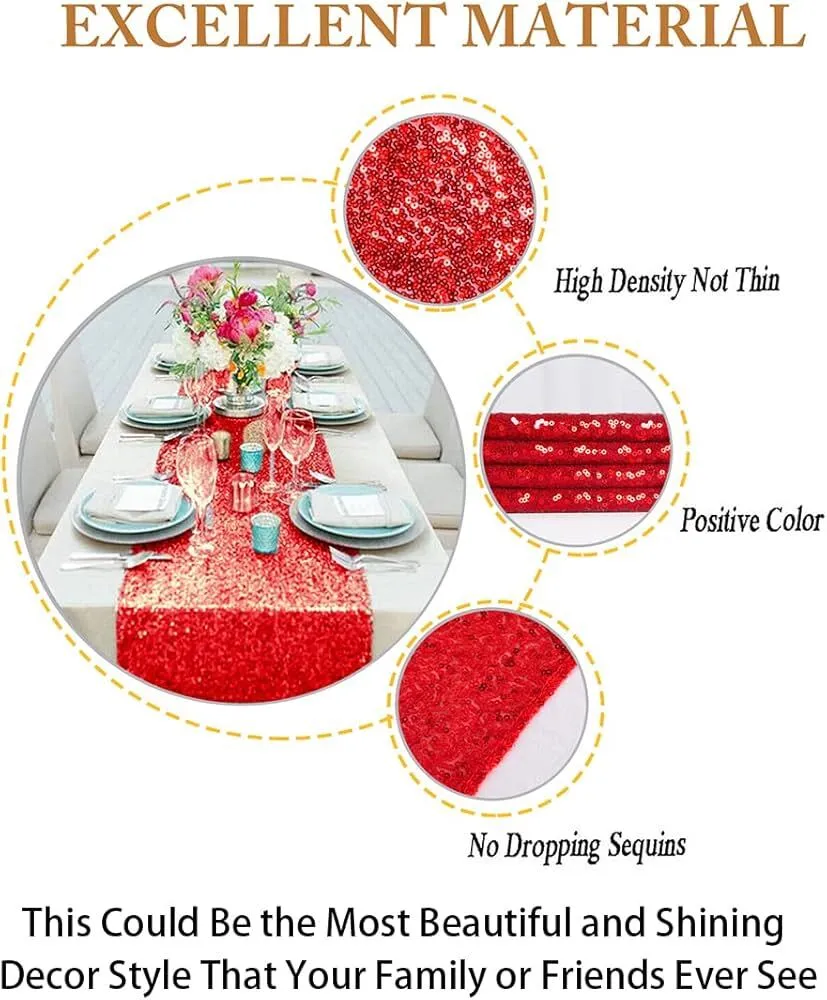 Red Sequin Runner