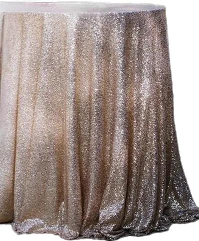 Sequin Tablecloth for Cocktail Table