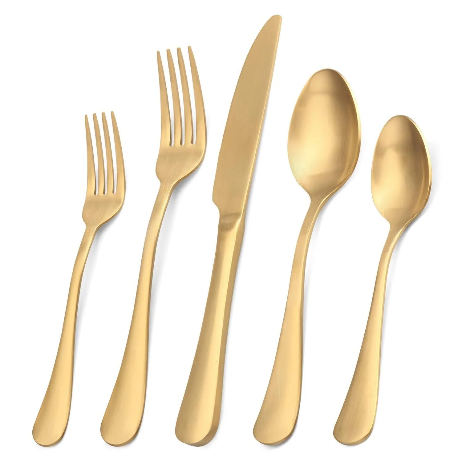 Gold Flatware