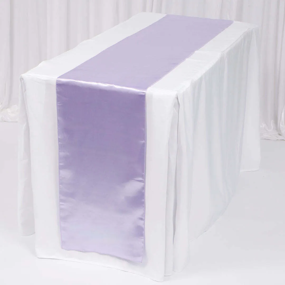 Lavender Satin Runner