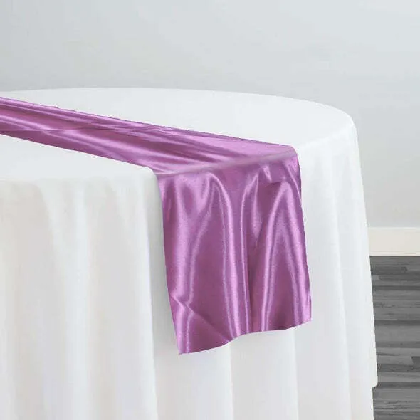 Purple Satin Runner