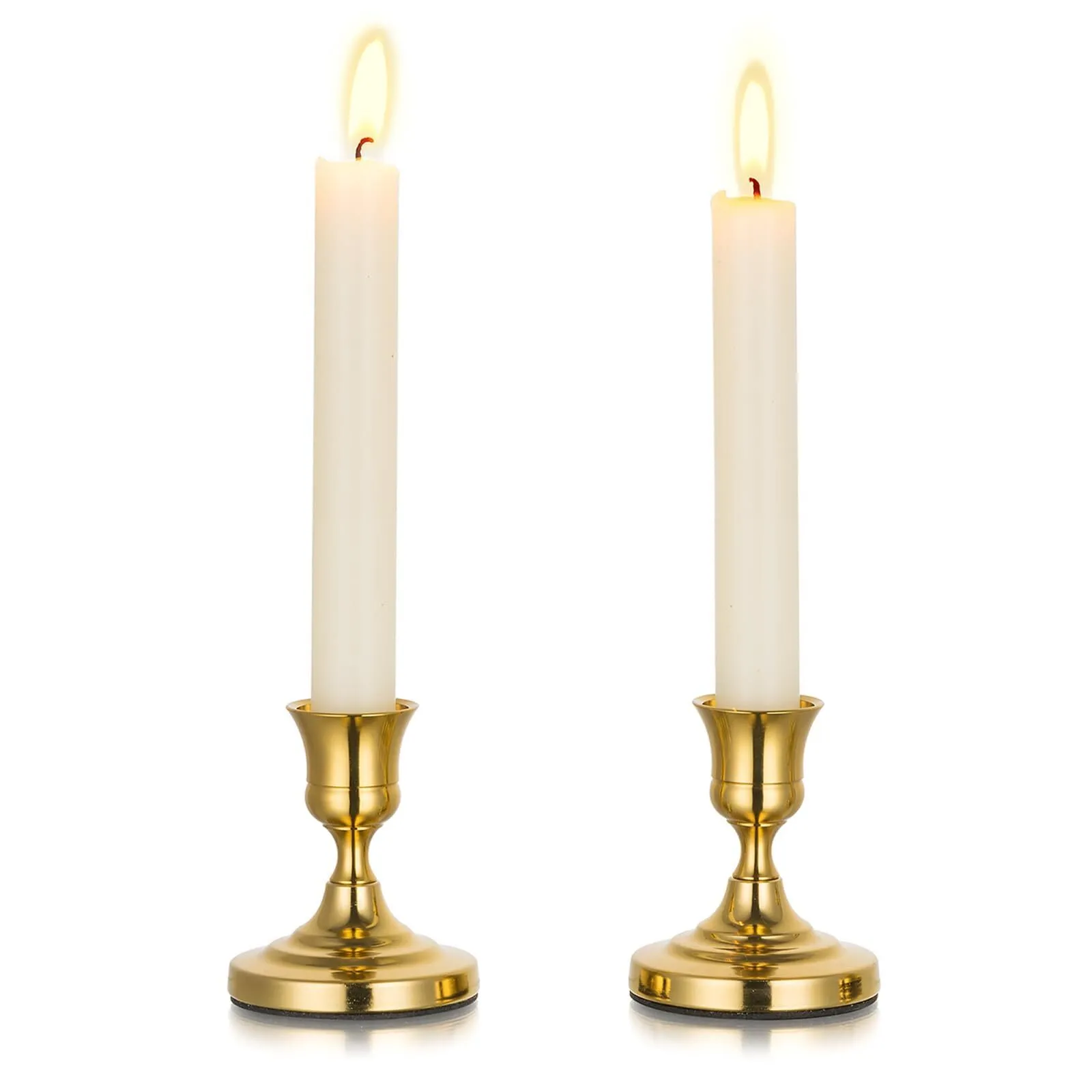 SMALL GOLD CANDLE HOLDER
