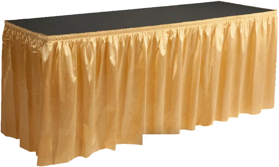 Satin Table Skirts 