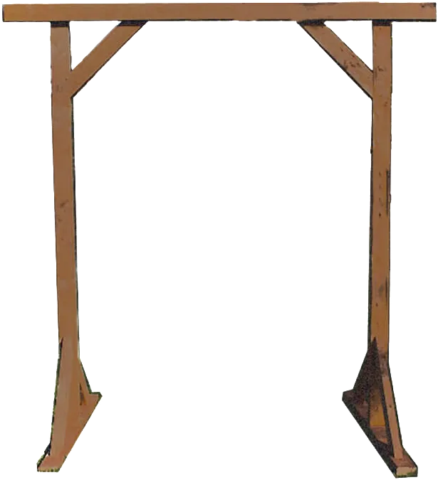 Simple Wooden Arch