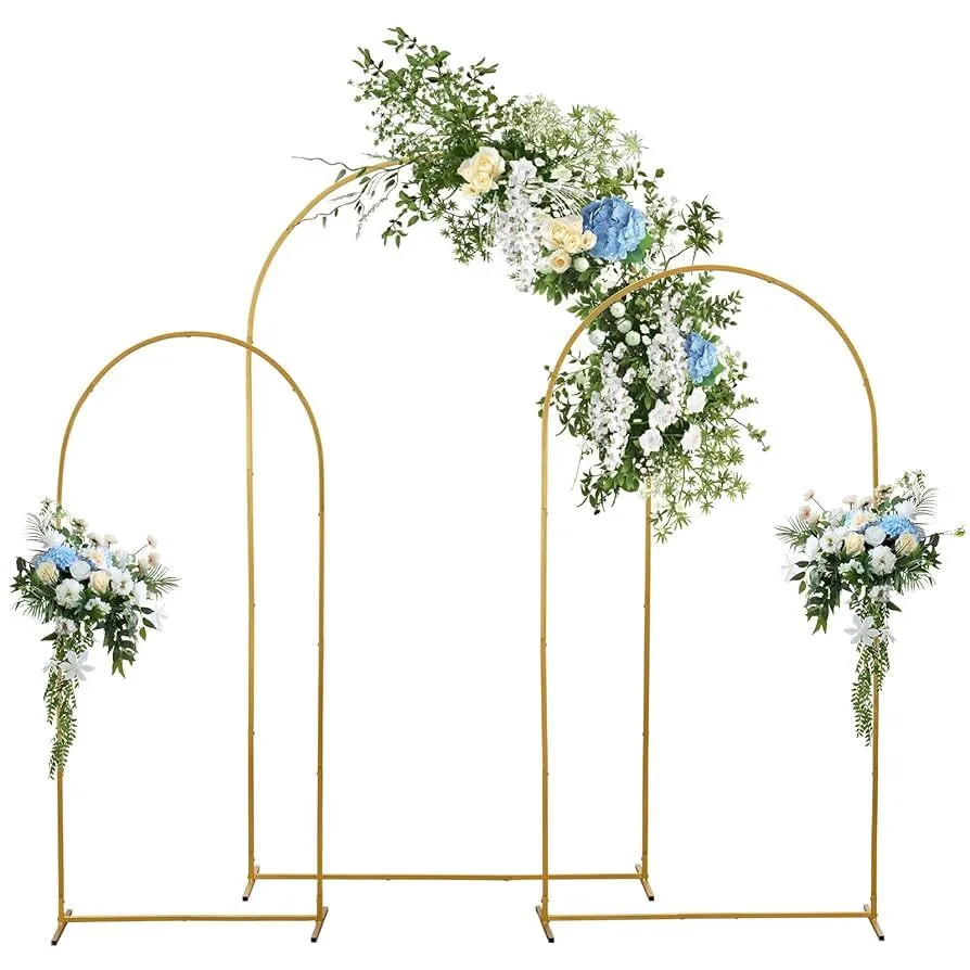 Metal Arch Set 6.6ft, 5.9ft, 4.9ft