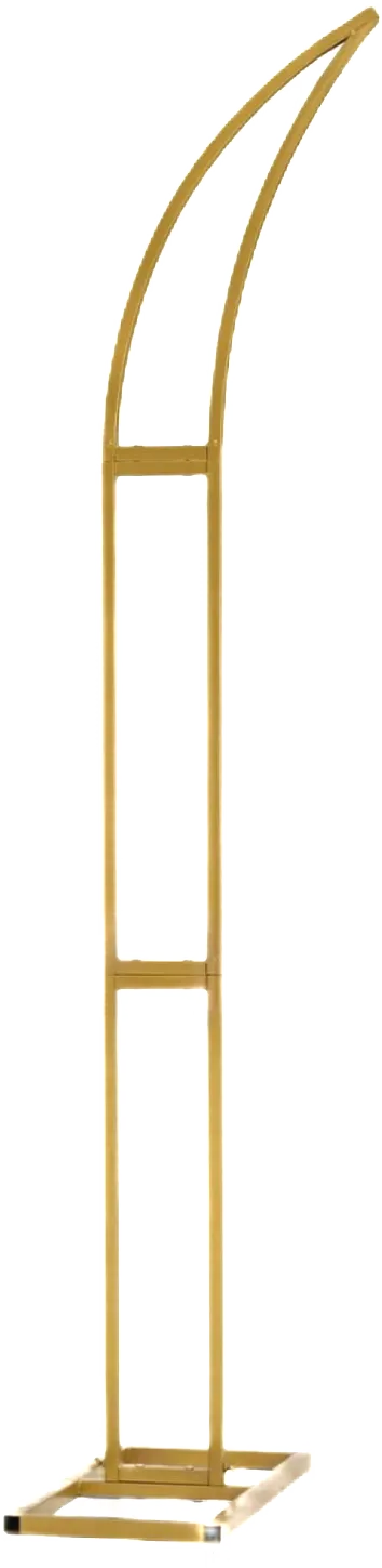 Gold Curved Arch Stand