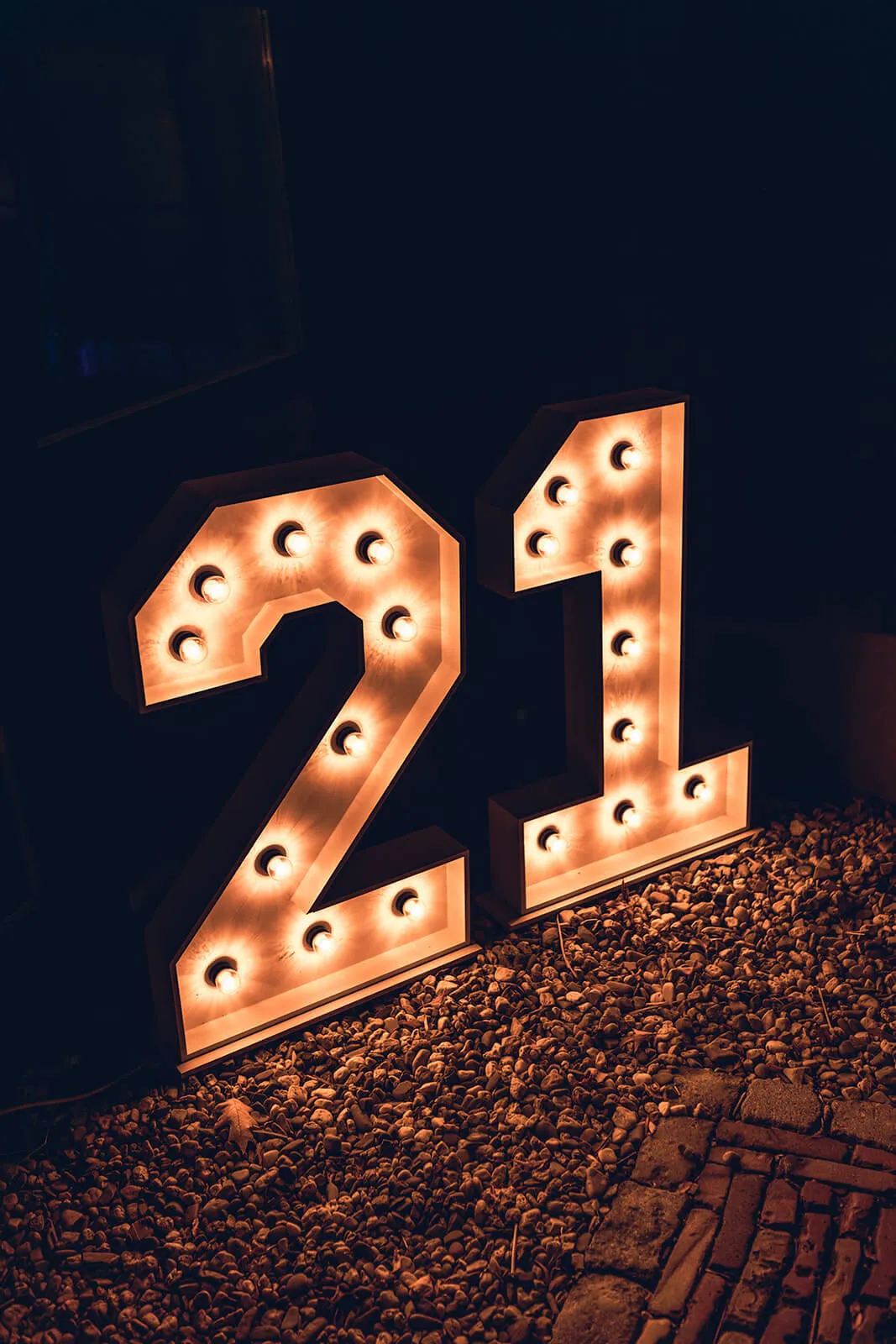 Dubbele lichtcijfers