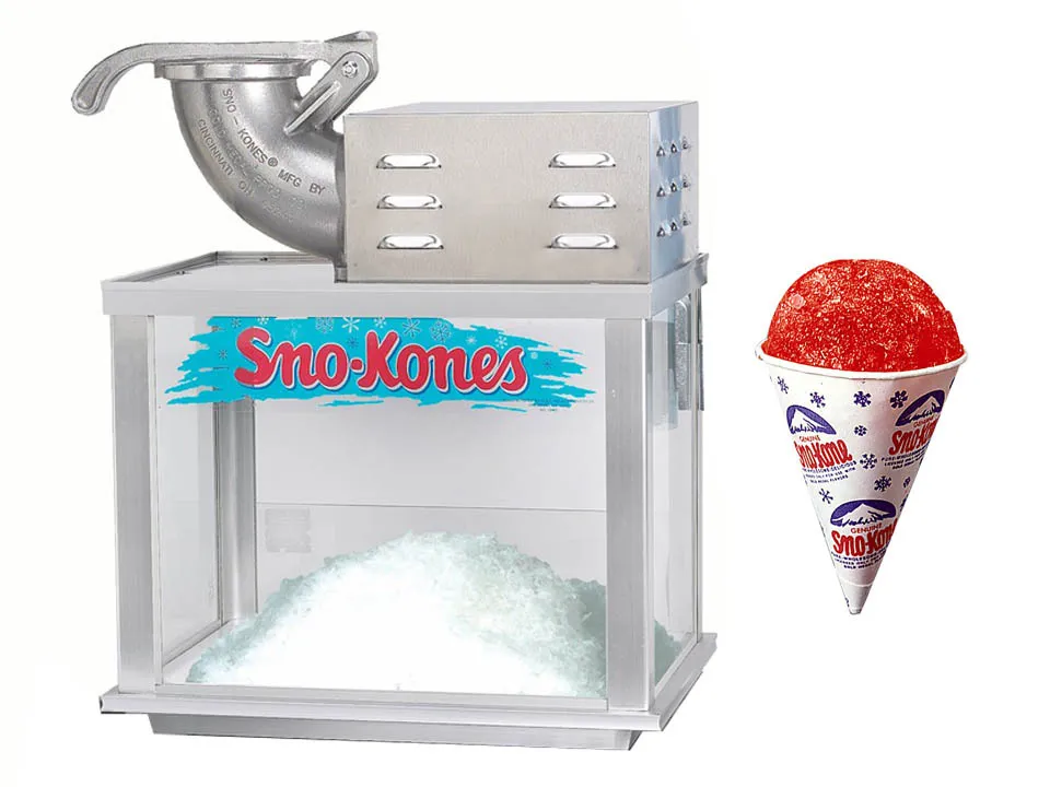 Sno-Cone Machine - 100 servings
