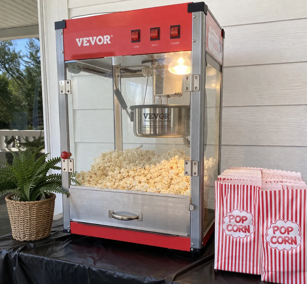 Popcorn Machine - 75 servings