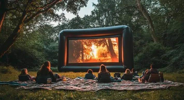 Backyard Movie or Game Night Capsule