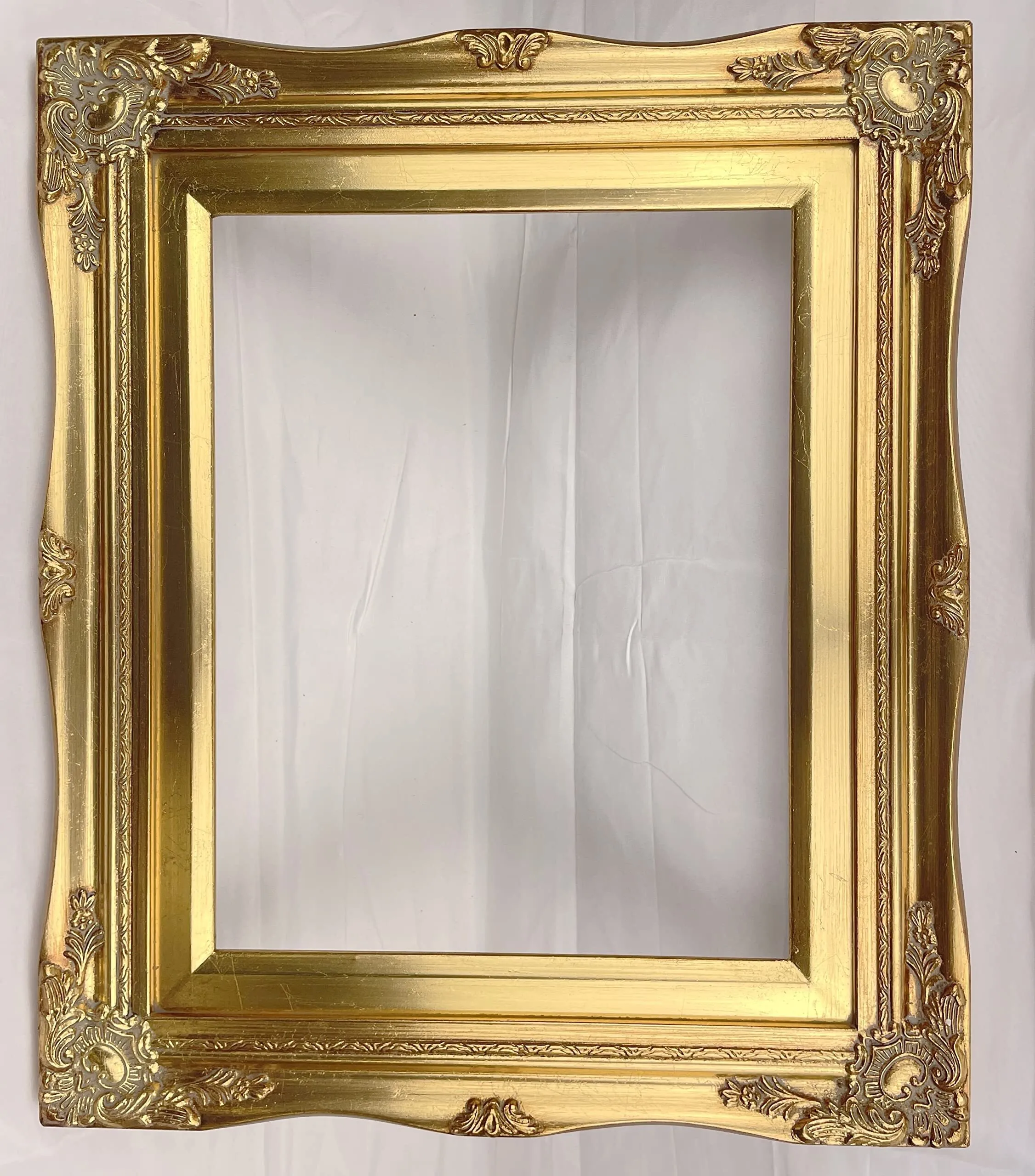 Set of 2 Ornate Gold Frames