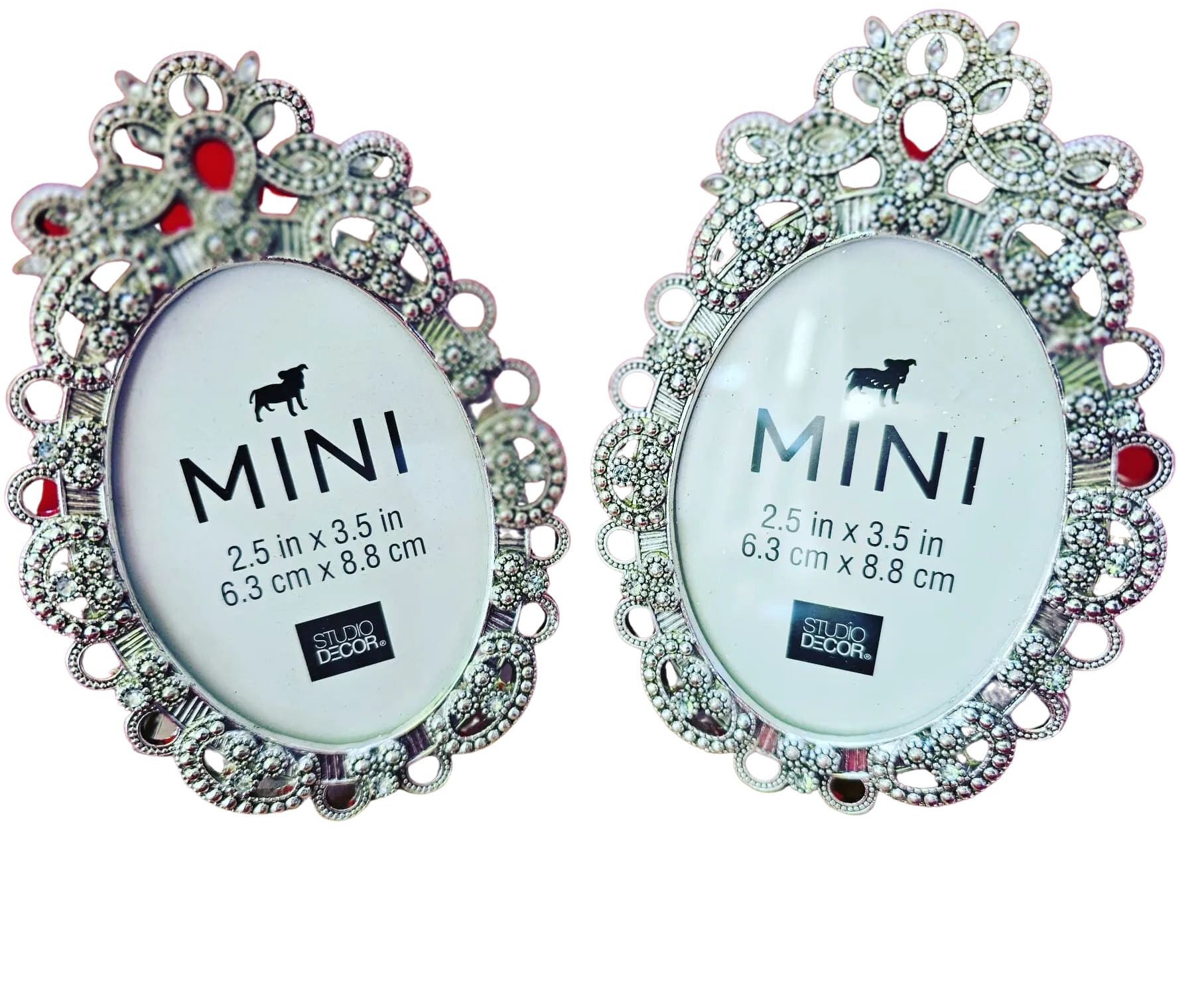 Set of 8 Mini Oval Frames