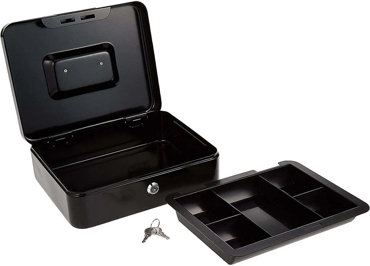 Black Cash Box